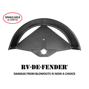 RV-DE-FENDER for Single Axle Trailer